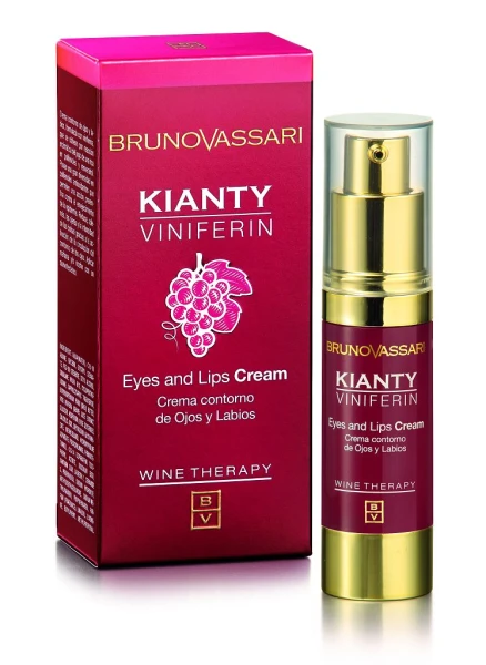 Крем для догляду за шкірою очей та губ KIANTY VINIFERIN Eyes and Lips Cream