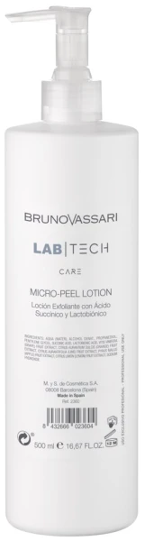 Средство для пилинга с янтарной и лактобионовой кислотами LAB TECH MICRO-PEEL LOTION