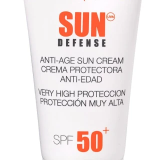 Сонцезахисний крем з SPF 50+ SUN DEFENSE Anti-Age Sun Cream SPF 50+